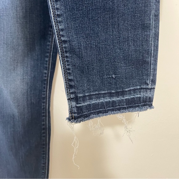 Lucky Brand AVA Skinny Raw Hem Distressed Jeans Women’s Size 4 - Picture 3 of 14